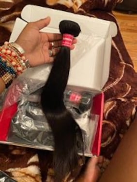 3 bundles with closure 16 inches 