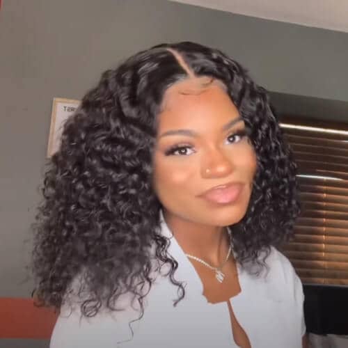 16 Inch Curly Wig Length