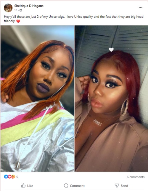 UNice Ginger Colored Wig Review