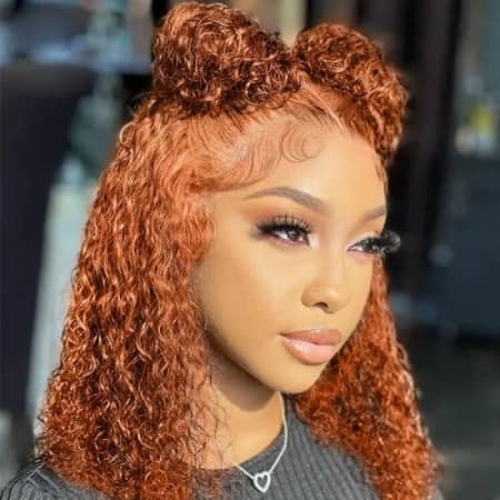 UNice Burnt Orange T Part Lace Wig