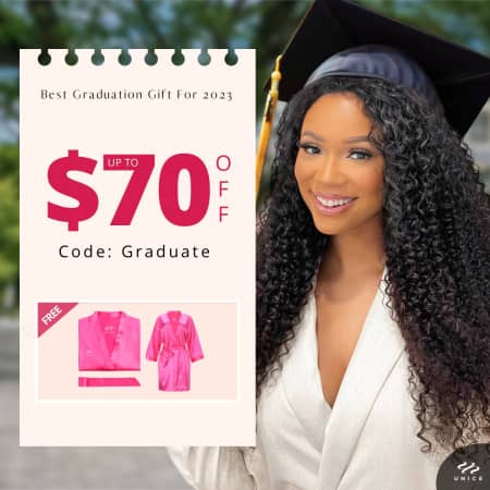 UNice hair graduation sale 2023