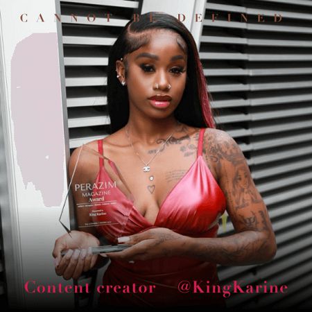 Content creator @Kingkarine