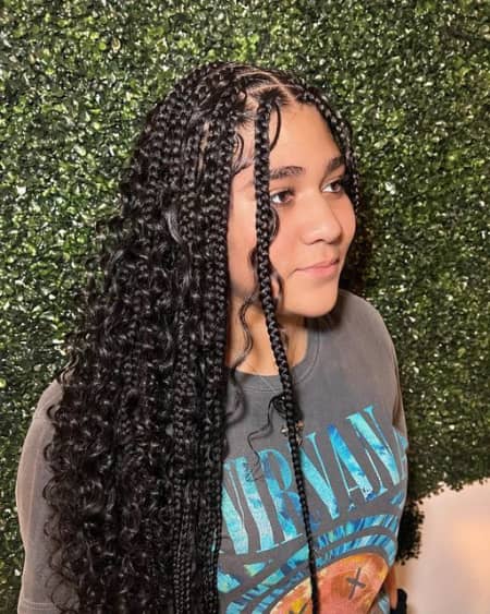 Gypsy Knotless Braids - The Hair You Use Makes All The Difference