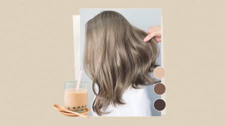 How to care for milk tea hair
