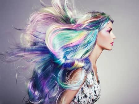 Rainbow Roots on Gorgeous Rainbow Hair