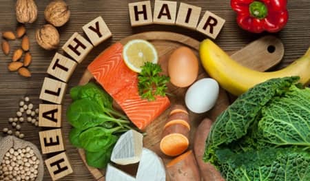 How can I promote healthy hair?