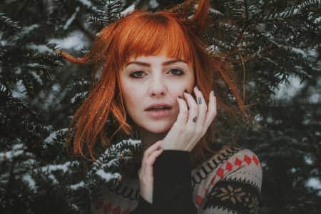 How to care for Ginger hair in winter?