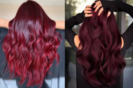 Stunning Ways to Style Cherry Red Hair Color