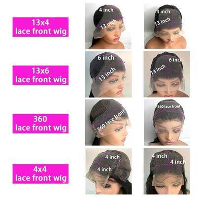 wig lace size