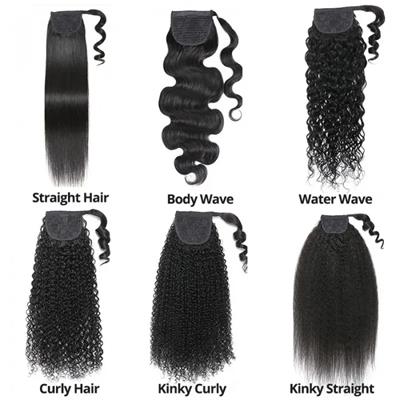 different types of unice ponytail extension