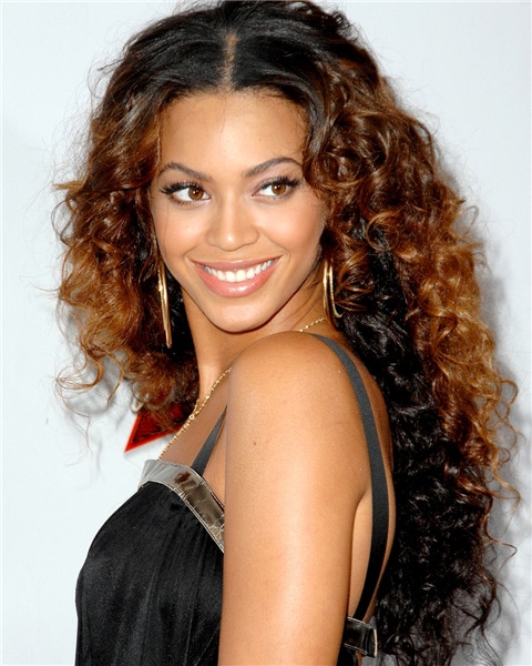 Beyoncé Balayage Colored Hair