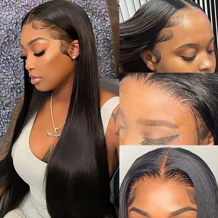 a-girl-with-a-5x5-hd-lace-closure-straight-wig