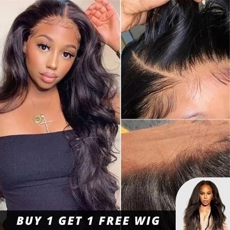 a-girl-with-a-glueless-hd-lace-closure-body-wave-wig