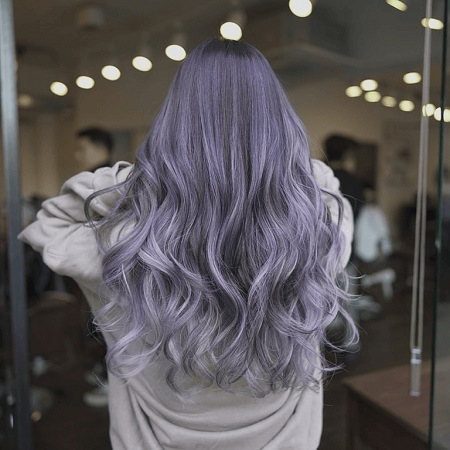 ash violet hair color