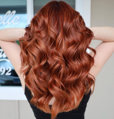 cinnamon red hair color