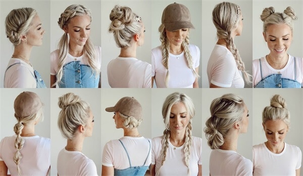How to look good while you workout – 3 long-lasting hairstyle tutorials you  can wear all day - Hair Romance