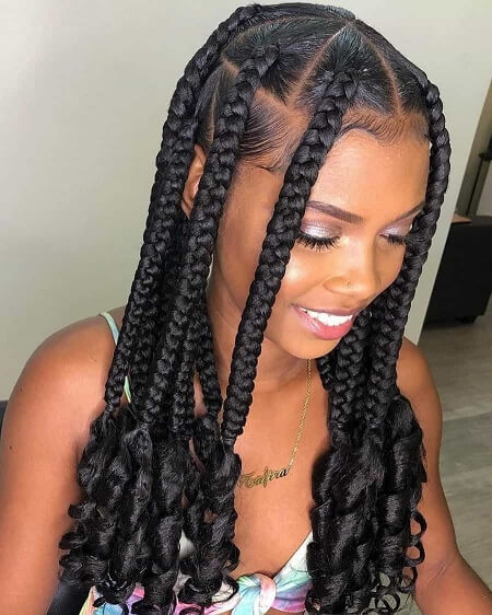What Are Triangle Braids And How To Get This Chic Hairstyle?
