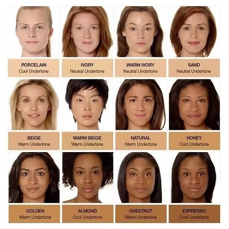 match your skin tone