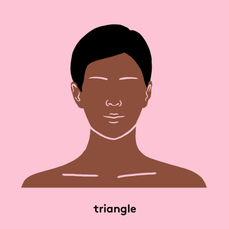 triangle-face-shape