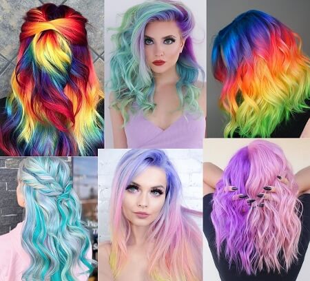 unicorn hair color ideas