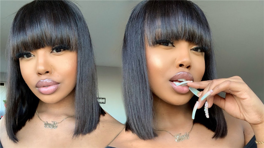 How To Cut Bangs On A Wig