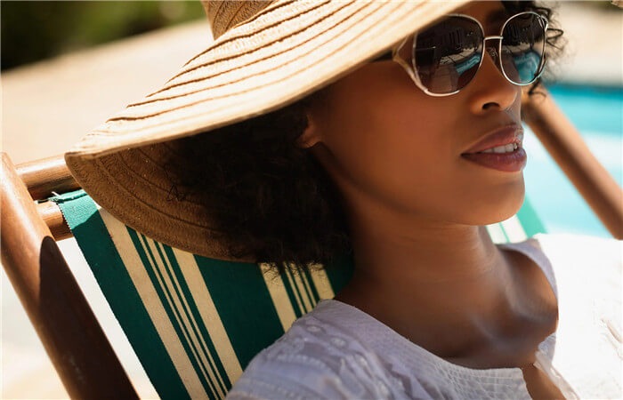 Protect your hair and scalp from sunlight