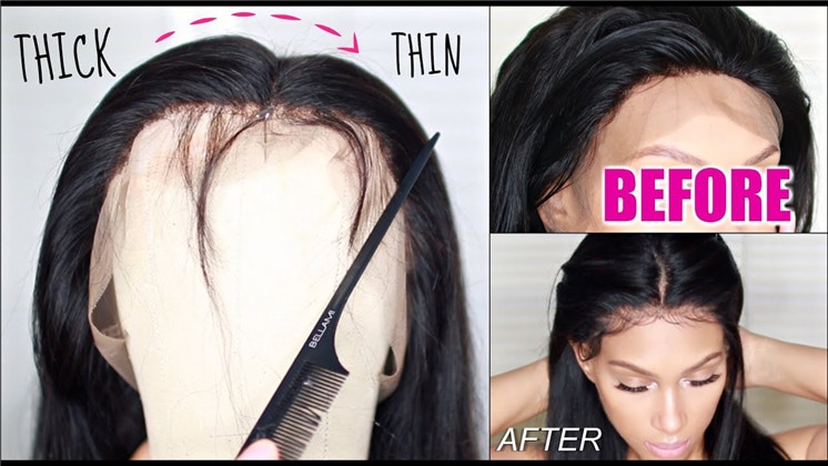 How to thin out a wig