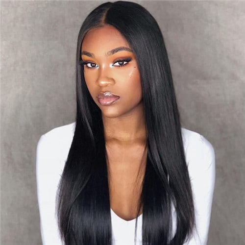 Straight Weave Hair Bundles with Closure